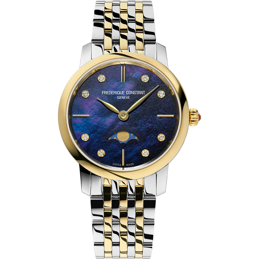 Frederique Constant Slim Line Moonphase FC-206MPND1S3B